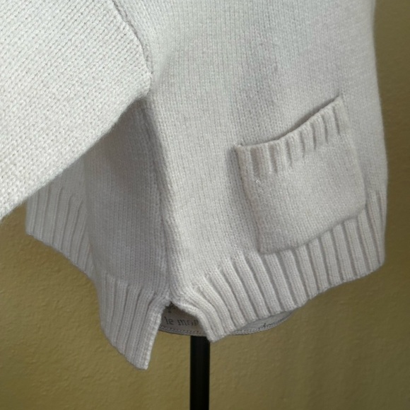 ASTR The Label Cream Chunky Knit V-Neck Cardigan Sweater Size XL EUC! - Picture 7 of 9